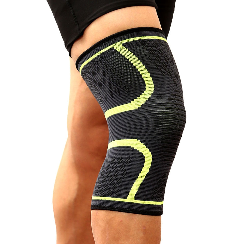 Sports Compression Knee Protector (2 pcs.) for Basketball Volleyball Fitness Running Cycling - 2 Knee Support Braces