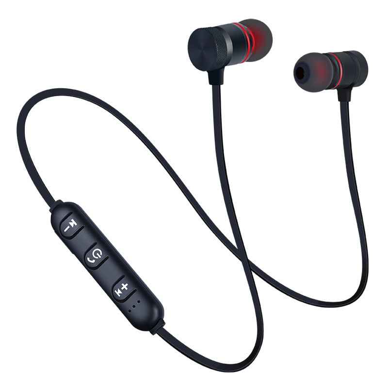 Bluetooth Headphones with Mic - 5.0 Bluetooth magnetic earbuds