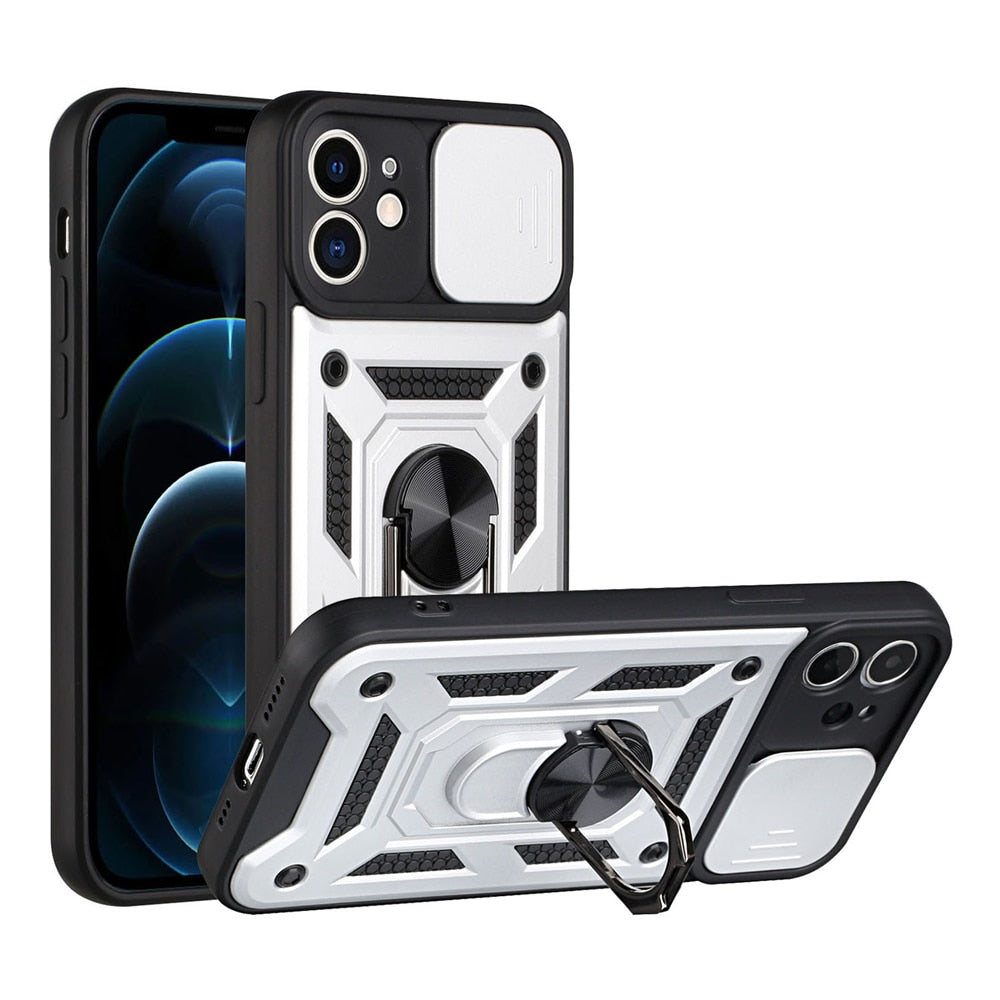 iPhone 13 and iPhone 14 series Phone Case - Shockproof Armor Case For iPhone Plus, Pro, Pro Max with Camera Protection