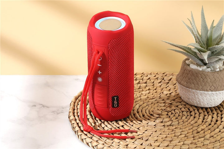 Portable Wireless Bluetooth Speaker with Deep Bass Subwoofer - 10W Bluetooth Speaker