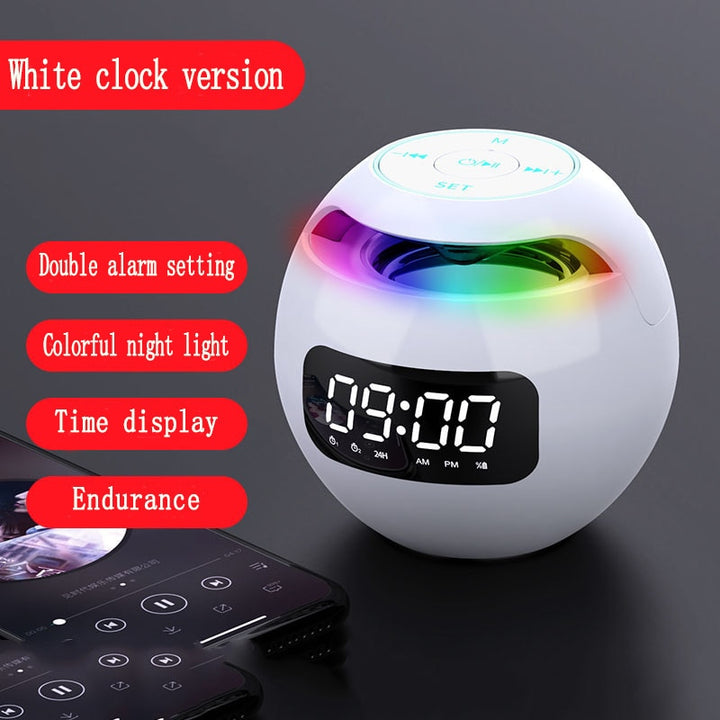 Alarm Clock - Colorful Bluetooth Speaker