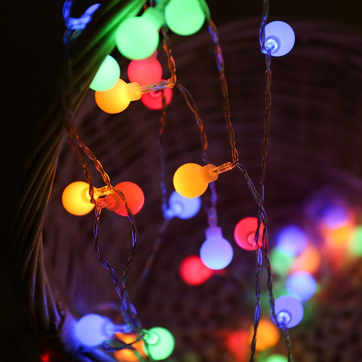 LED Light String Fairy Bubble Ball